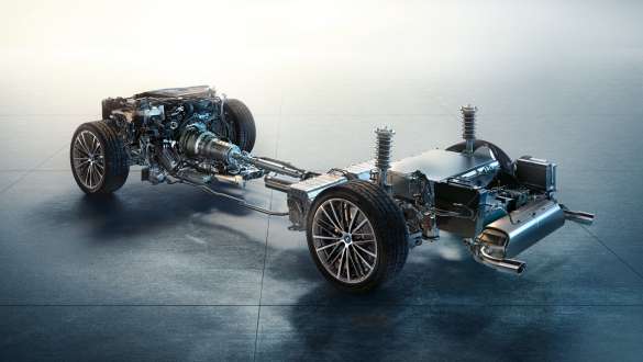 Mild hybrid technology BMW 5 Series Sedan engine Mild hybrid technology BMW 5 Series Sedan G30 chassis
