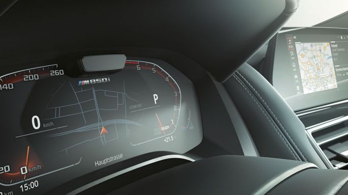 BMW M850i xDrive, instrument cluster, Driving Assistant Plus. BMW M850i xDrive, instrument cluster, Driving Assistant Plus.