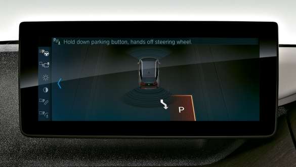 Parking assistant Control Display BMW i3 I01 interior