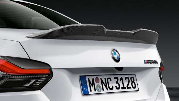 M Performance rear spoiler in carbon fibre BMW 2 Series Coupé G42 2021 M Performance rear spoiler in carbon fibre BMW 2 Series Coupé G42 2021