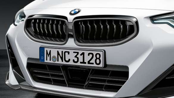 M Performance kidney grille in carbon fibre BMW 2 Series Coupé G42 2021 M Performance kidney grille in carbon fibre BMW 2 Series Coupé G42 2021