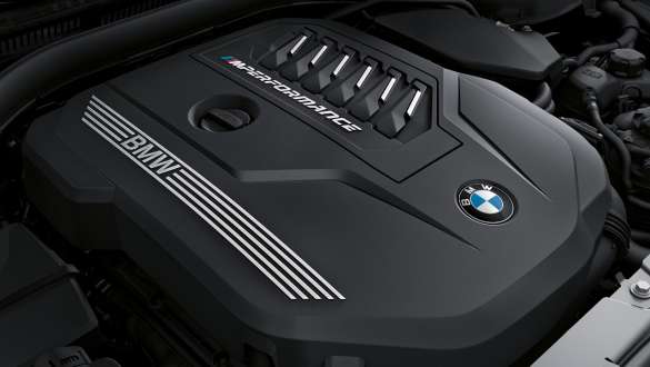 BMW M TwinPower Turbo petrol engine BMW M440i xDrive Coupé G22 2020 BMW M440i xDrive Coupé G22 82 2020 BMW M TwinPower Turbo inline 6-cylinder petrol engine close-up