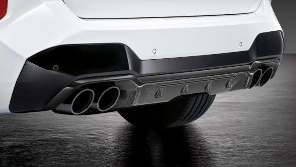 M rear diffuser in carbon fiber BMW X4 M Competition F98 LCI Facelift 2021 M rear diffuser in carbon fiber BMW X4 M Competition F98 LCI Facelift 2021