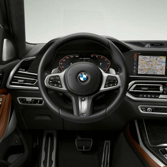 BMW X7 M50i, interior BMW X7 M Automobiles M50d and M50i, interior, G07, 2019