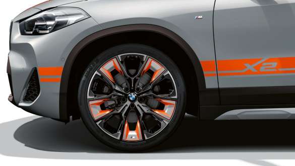 Wheel arches BMW X2 F39 Wheel arches BMW X2 F39 2020 Brooklyn Grey side view