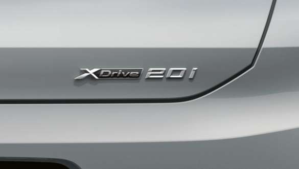 Rear view BMW X2 F39 BMW X2 xDrive F39 2020 Brooklyn Grey metallic rear view