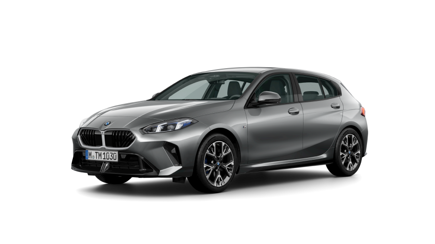  BMW 1 Series (F70) three-quarter side view 