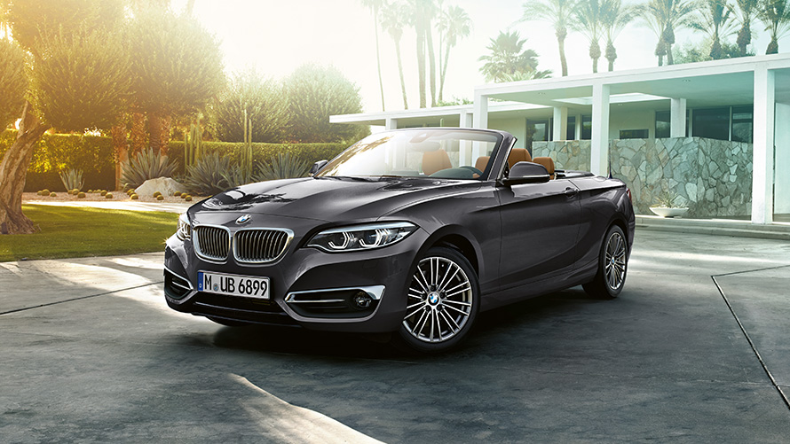 BMW 2 Series Convertible, three-quarter front shot BMW 2 Series Convertible, three-quarter front shot