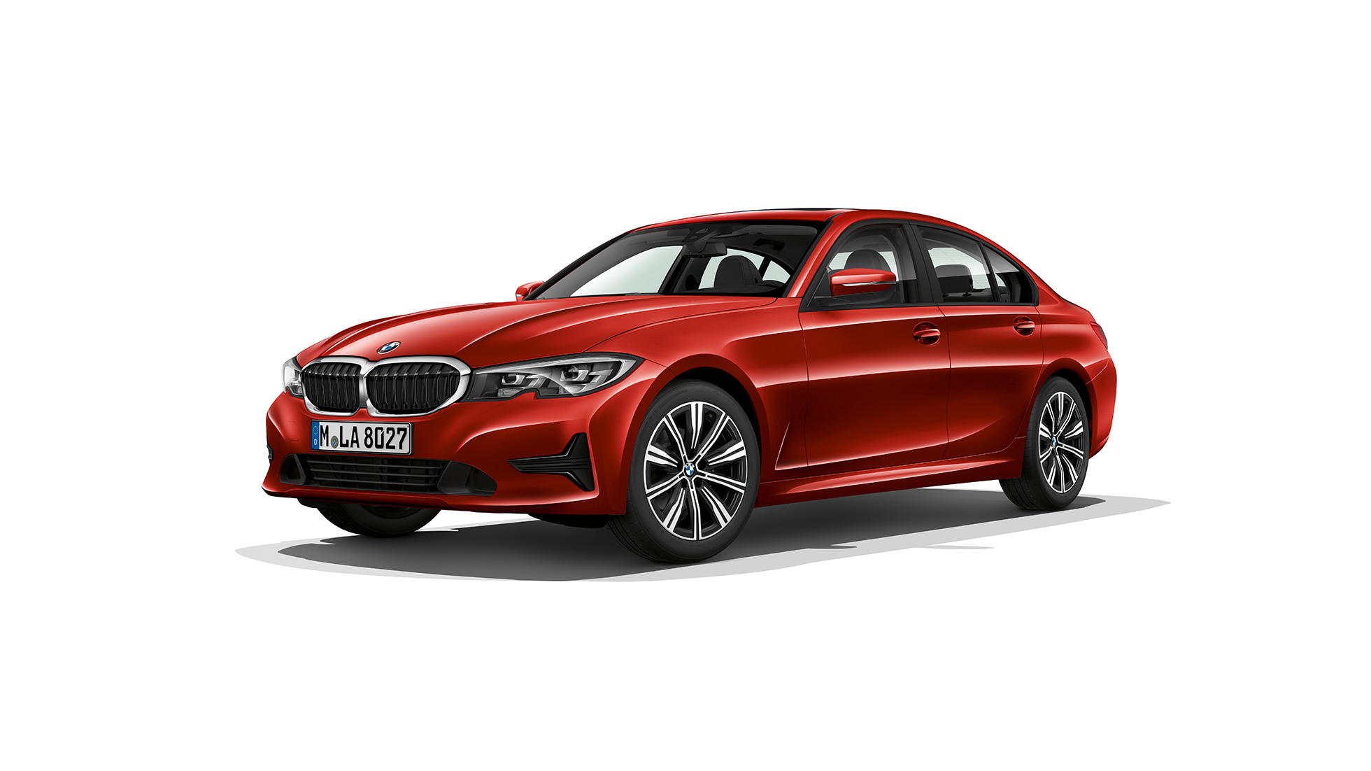 BMW 3 Series Sedan, Model Advantage. Side still shot of BMW 3 Series Sedan as Model Advantage.