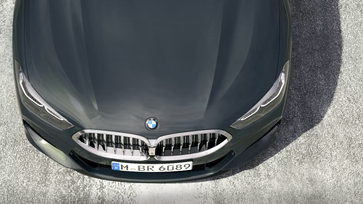 BMW M850i xDrive, Front bird’s-eye perspective, BMW TwinPower Turbo 8-cylinder petrol engine. BMW M850i xDrive, Front bird’s-eye perspective, BMW TwinPower Turbo 8-cylinder petrol engine.