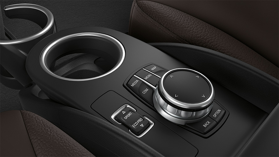 BMW i3s I01 2018 interior iDrive controller