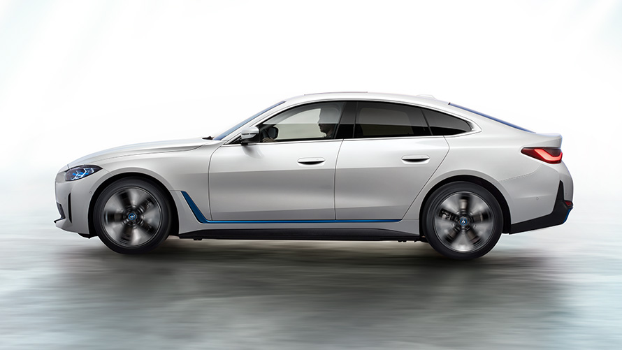BMW i4 2021 G26 image 3 BMW i4 2021 G26 purely electric Gran Coupé electric car Stage image 3