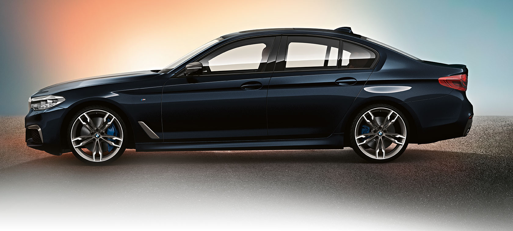 5 Series Sedan M Automobiles design. BMW 5 Series Sedan M Automobiles M550i xDrive and M550d xDrive design.
