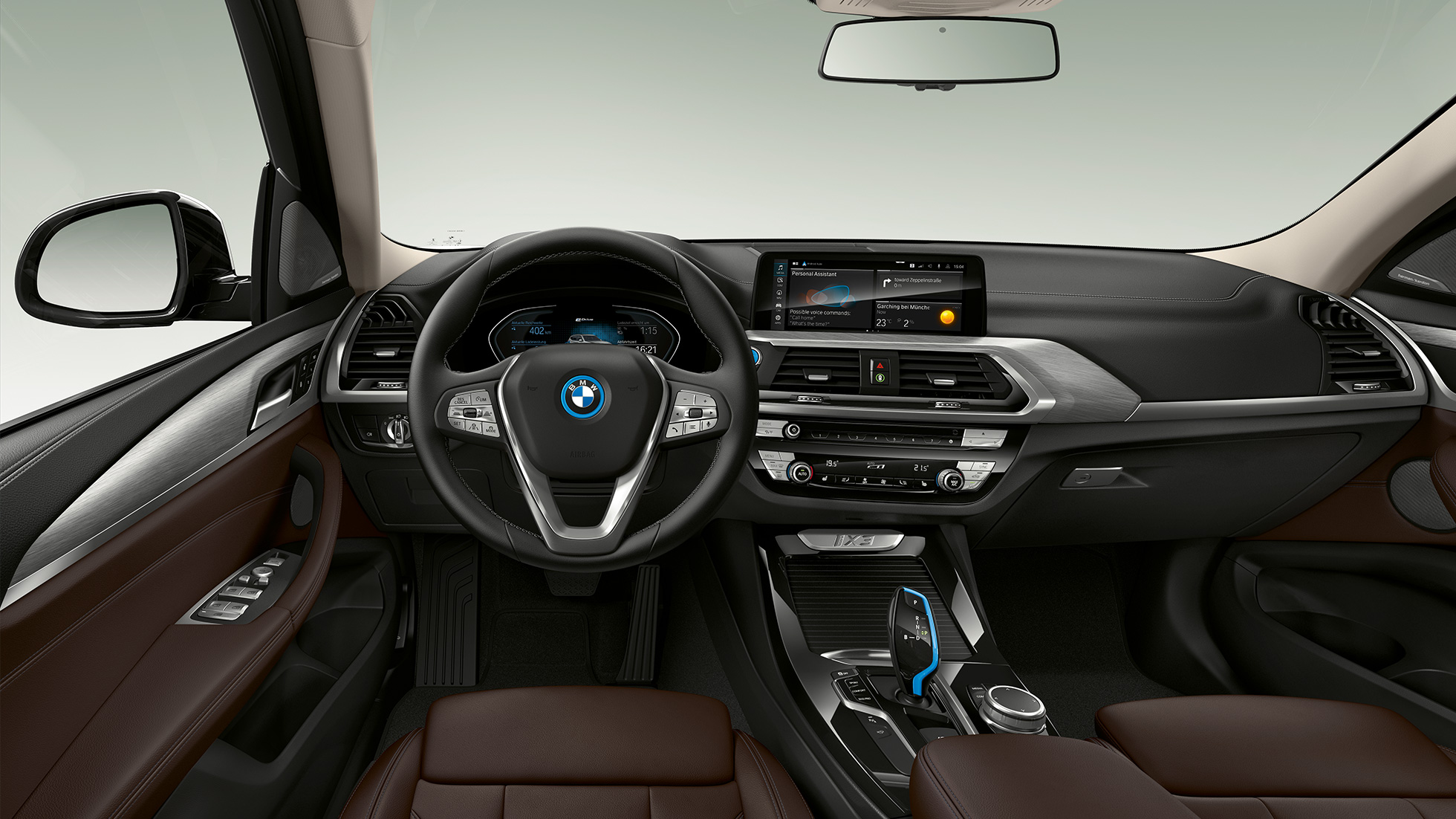 BMW iX3 G08 Model “Impressive” cockpit BMW iX3 G08 2020 Model “Impressive” cockpit interior