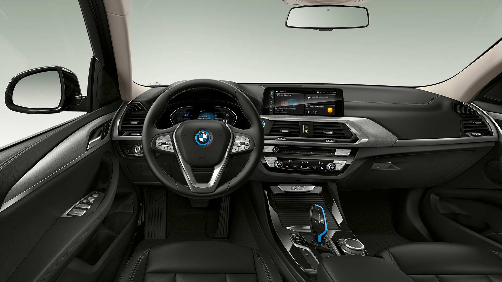 BMW iX3 G08 Model “Inspiring” cockpit BMW iX3 G08 2020 Model “Inspiring” cockpit interior