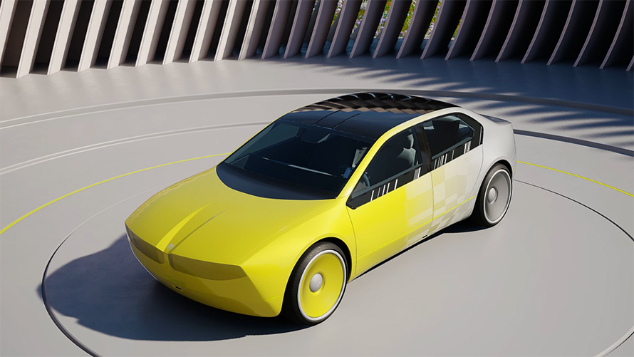 BMW i Vision Dee Vision vehicle E Ink technology