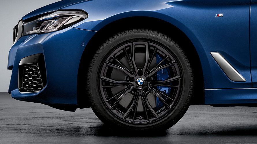 19" M Performance Double-spoke Style 786 M 19" M Performance Forged Wheel Double-spoke Style 786 M Jet Black Matt, Winter Complete Wheel