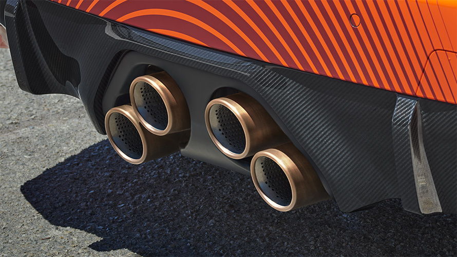 BMW M2 Coupé G87 BMW M Performance Parts front view standing