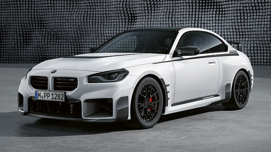 BMW M Performance Parts three-quarter front view